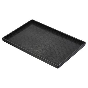 14x10" Fast Food Tray, Plastic Serving Tray Mosaic Texture
