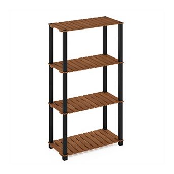 Furinno 23.6" x 11.8" x 43.3" 4 tier Patio Display Shelf Plant Stand
