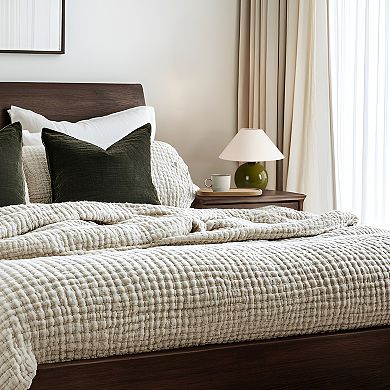 Fiona 11" LED Table Lamp with Round Ceramic Base