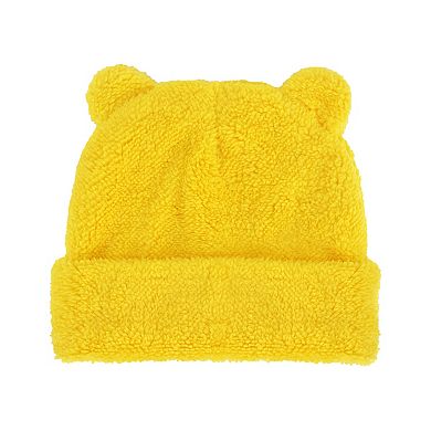 Women's Disney Winnie the Pooh Sherpa 3D Ears Beanie