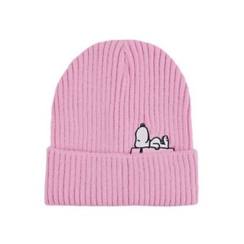 Women's Peanuts Snoopy Hearts Beanie