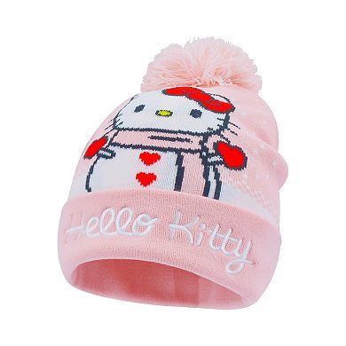 Women's Sanrio Hello Kitty Snowman Beanie with Pom