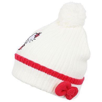 Women's Sanrio Hello Kitty 2-pc. Pattern Scarf & 3D Bow Beanie Set