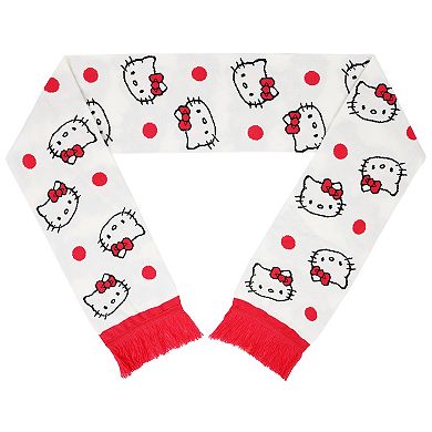 Women's Sanrio Hello Kitty 2-pc. Pattern Scarf & 3D Bow Beanie Set