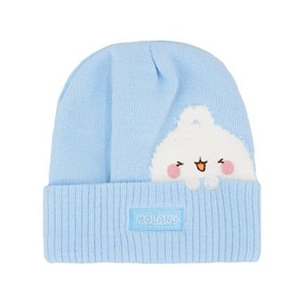 Women's Molang Jacquard Raised Knit Beanie