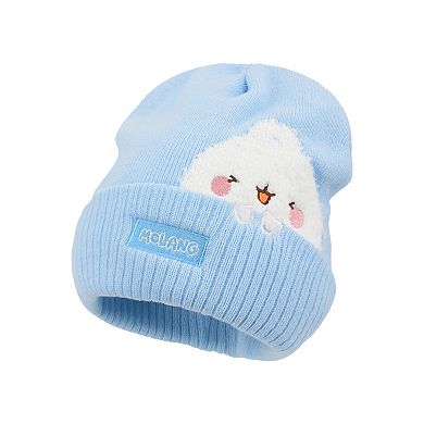 Women's Molang Jacquard Raised Knit Beanie