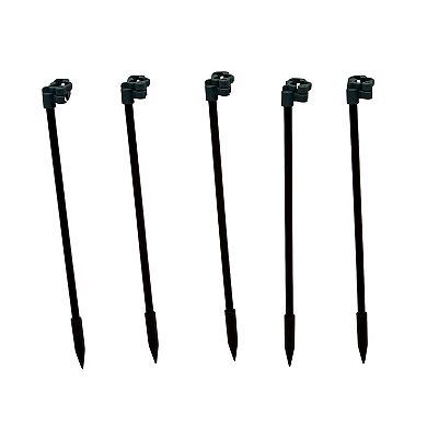Kurt Adler 10-pk. G40 Bubble Lawn Stake Light Set