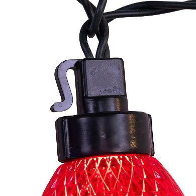 Kurt Adler 10-Light LED C9 Multicolor Bulb Yard Stakes Set