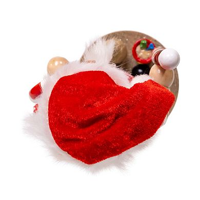 Kurt Adler 15-Inch Beach Santa Nutcracker Figurine Table Decor