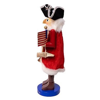 Kurt Adler 14-Inch 250th Anniversary Nutcracker Figurine Table Decor