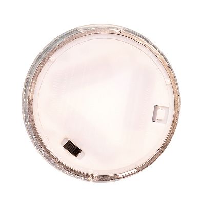 Kurt Adler 11.5-Inch USB LED Rotating Christmas Tree Table Decor