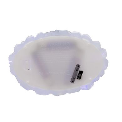 Kurt Adler 9.25-Inch Battery Operated USB Snowman Water Globe Table Decor