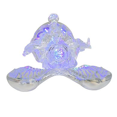 Kurt Adler Battery-Operated LED Angel Water Globe Table Decor