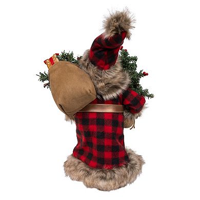 Kurt Adler 17-Inch Kringles Klaus Santa Figurine Table Decor