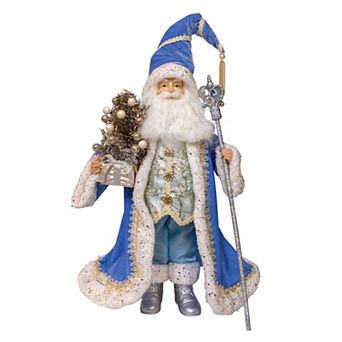 Kurt Adler 18-Inch Kringles Santa Figurine Table Decor
