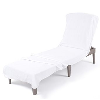 American Soft Linen Oversized Chaise Lounge Chair Cover or 2 pk Set