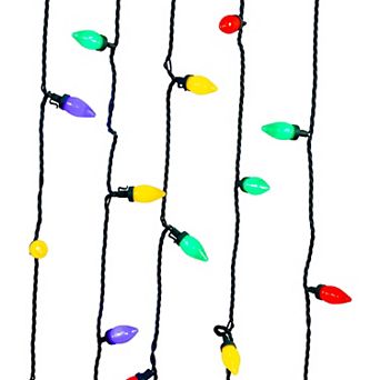 Kurt Adler 100 Lights Multi-LED C7 Opaque String Lights