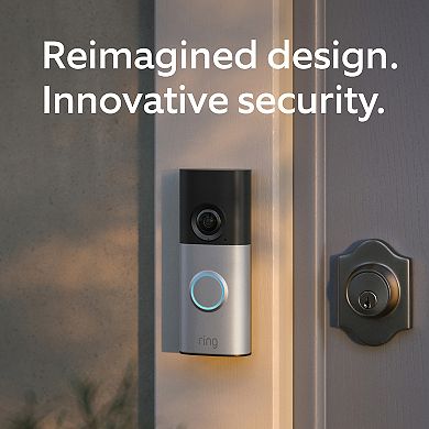 Ring 2K Video & 3D Motion Detection Wired Doorbell Plus