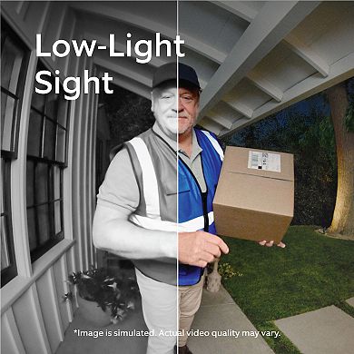 Ring 2K Video & 3D Motion Detection Wired Doorbell Plus