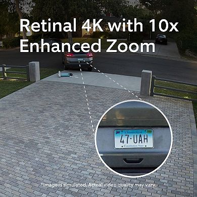 Ring 4K Wide-Angle Outdoor Pro Plug-In Camera