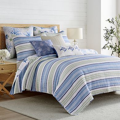 Levtex Home Harbor Bay Euro Sham Quilt Set