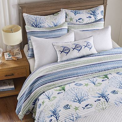 Levtex Home Harbor Bay Euro Sham Quilt Set