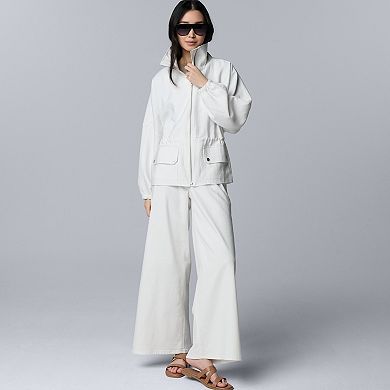 Women's Simply Vera Vera Wang Cinched Waist Utility Jacket
