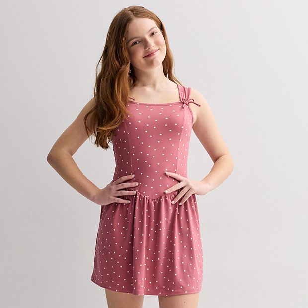 Girls 6-20 SO Drop Waist Dress in Regular & Plus Size