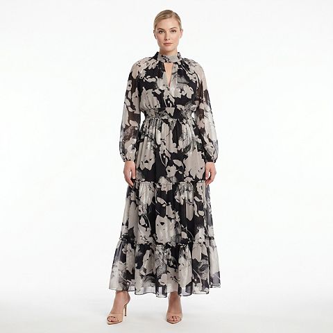 Женские платья Maison Plus Size Maison Tara Smocked Waist Maxi Dress