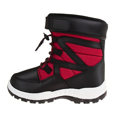 Avalanche Kids Insulated Lace-Up Snow Boots