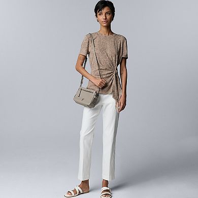 Women's Simply Vera Vera Wang Side Tie T-Shirt