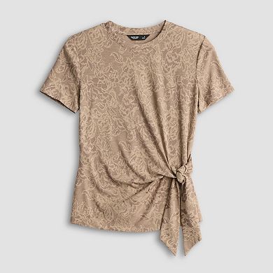 Women's Simply Vera Vera Wang Side Tie T-Shirt