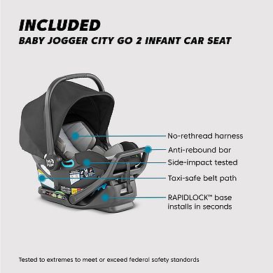Baby Jogger® City Select® 2 Double Travel System Infant Essentials Bundle