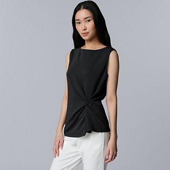 Women's Simply Vera Vera Wang Sleeveless Twist Top