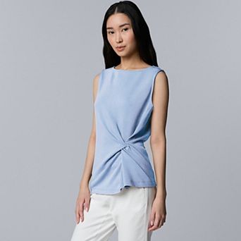 Women's Simply Vera Vera Wang Sleeveless Twist Top