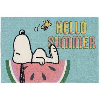 Celebrate Together™ Peanuts Summer Carved Accent Rug
