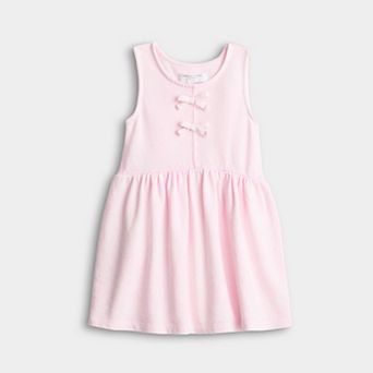 Baby & Toddler Girl Grayson Threads Kids The Label Center Front Ruche Tank Dress