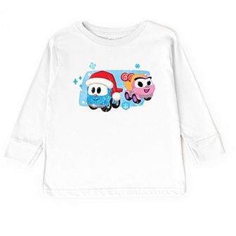 Leo the Truck Leo and Lea Holiday - Toddler Long Sleeve Graphic Tee