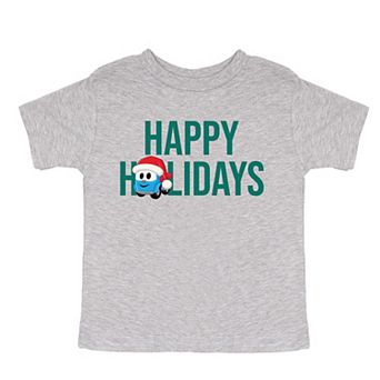 Leo the Truck Happy Holidays - Toddler Short Sleeve Graphic T-Shirt