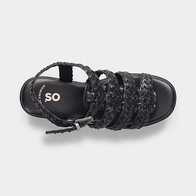 SO Ellda Fisherman Women's Woven Platform Sandals