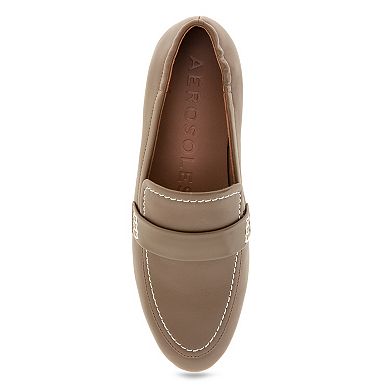 Aerosoles Noha Women's Slip-On Loafers with Penny Strap