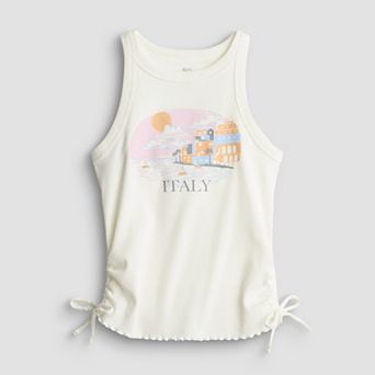 Girls 6-20 SO® Cinch Side Tank Top in Regular & Plus Size