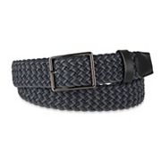 chinese dress ladies Dockers Men's Leather Braided Casual and Dress Belt,black/black,30 at  Amazon Men's Clothing store main image 0