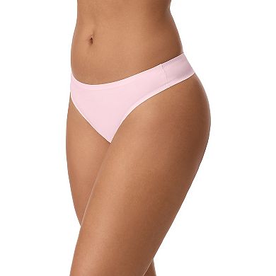 Juniors' SO® Smooth Thong 3-pk. Underwear Set