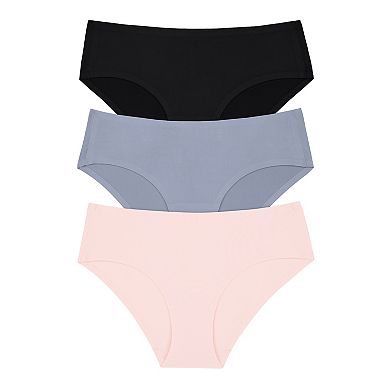 Juniors' SO® Smooth Hipster 3-pk. Underwear Set