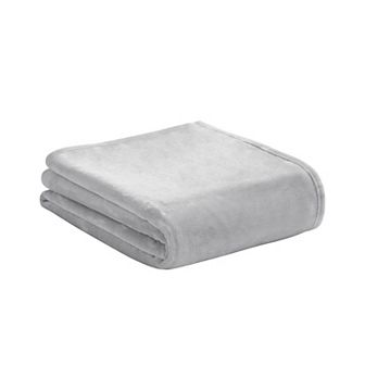 The Sheet Lab Solid Color Plush Throw Blanket