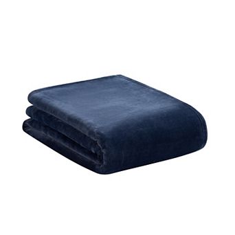 The Sheet Lab Solid Color Plush Throw Blanket
