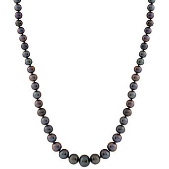 Splendid Pearls 14k Gold Freshwater Cultured Pearl Necklace