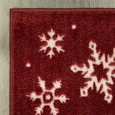 St. Nicholas Square® Let It Snow Throw or Runner Rug