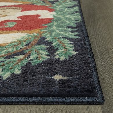 St. Nicholas Square® Santa & Friends Throw or Runner Rug